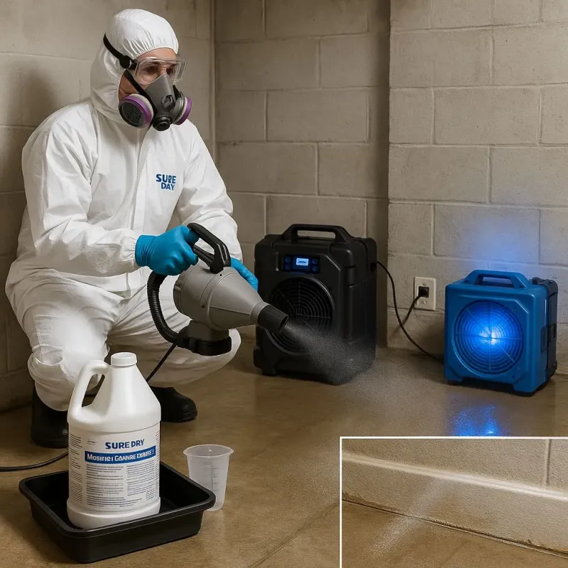 Sanitization and Odor Removal process in Kenwood, OH