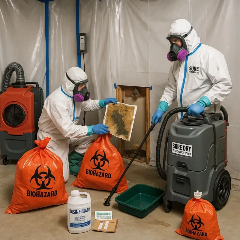 Contaminated Water Handling Protocols process in Kenwood, OH