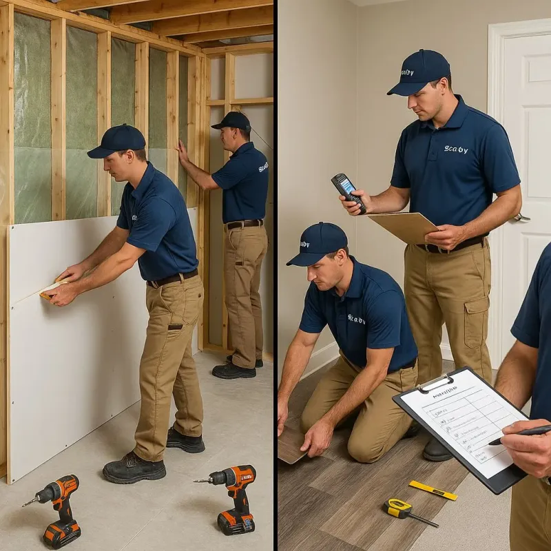 Repairs and Reconstruction process in Kenwood, OH